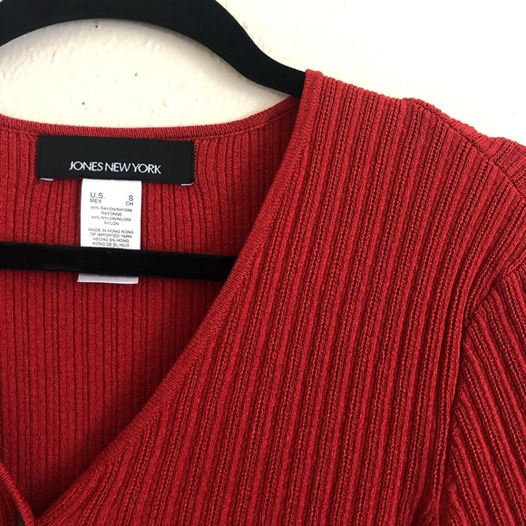 Long Sleeve Button Top - Picture 2 of 2